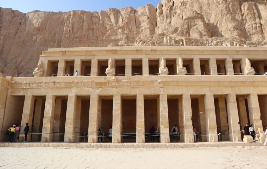 The second terrace of Hatshepsut's Temple