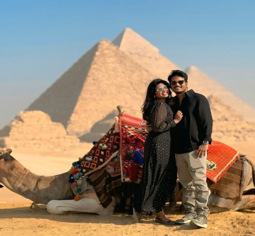 The pyramids of Giza