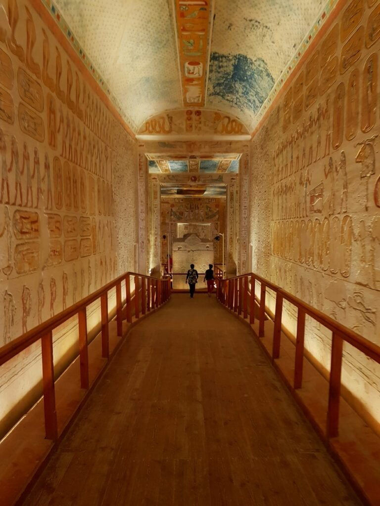 Valley of the kings - the tombs of Ramses V & VI