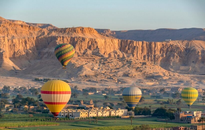 Luxor Hot Air Balloon Ride over the West Bank