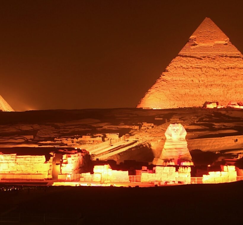 pyramids sound and light show